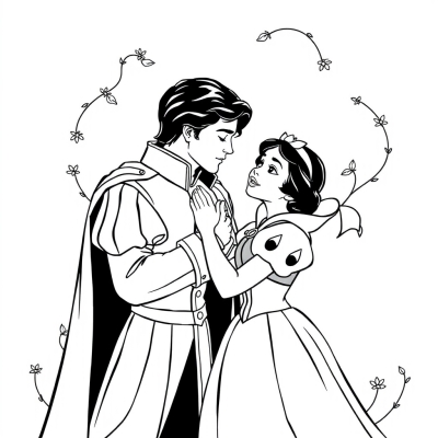 Prince Kisses Snow White