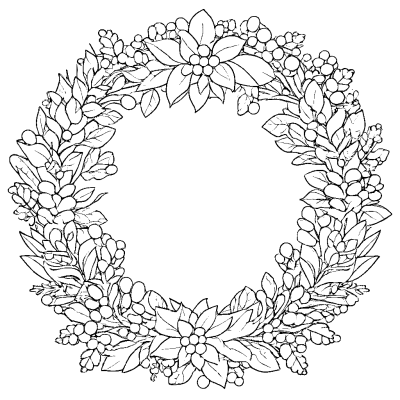Simple Christmas Wreath