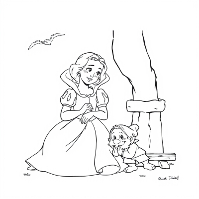 Snow White and the Quiet Dwarf