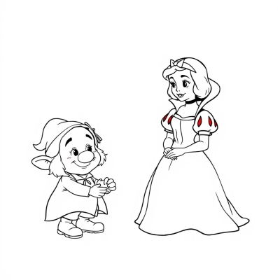 Snow White and the Silly Dwarf