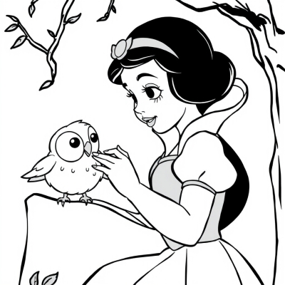 Snow White and the Owl