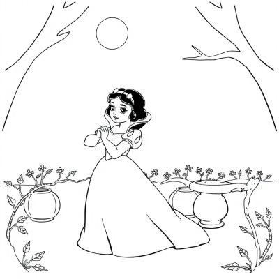 Snow White by the Well
