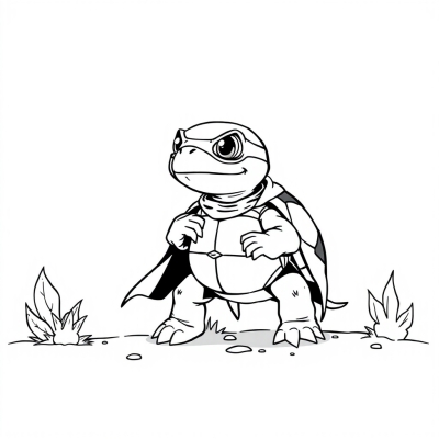 Superhero Turtle