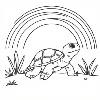 Turtle and Rainbow