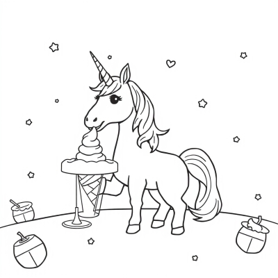 Unicorn Ice Cream