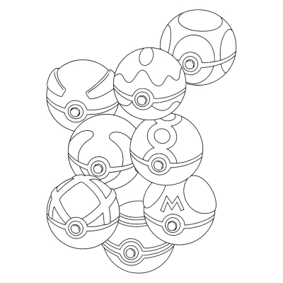 Many Poké Balls