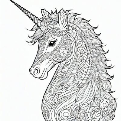 Unicorn Head Anti-Stress