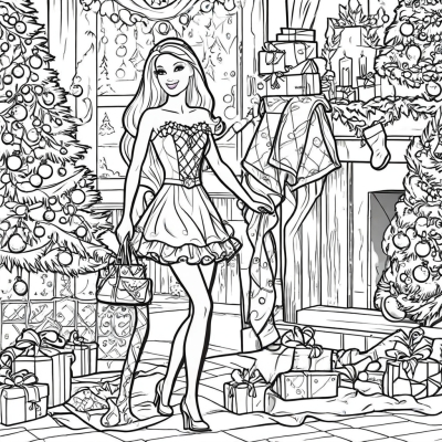 Barbie at Christmas