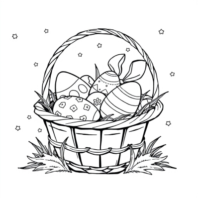 Basket of Easter Eggs