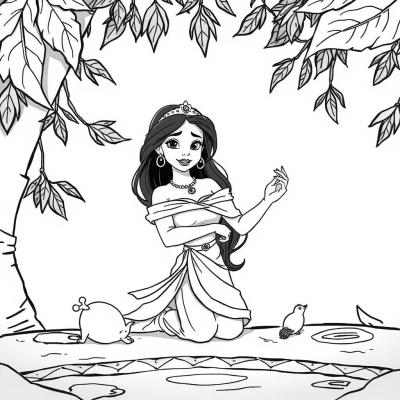 Beautiful Princess Jasmine