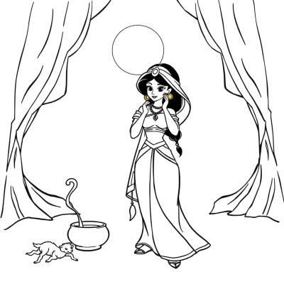 Aladdin and Jasmine