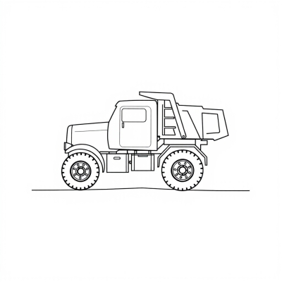 Cute Dump Truck