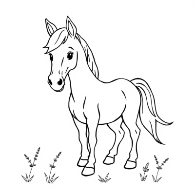 Cute Horse