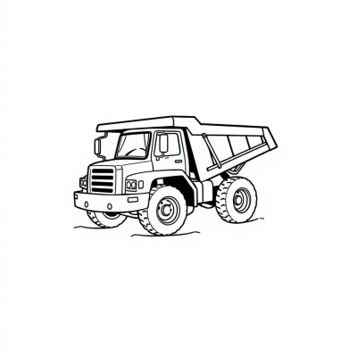 Cute Dump Truck