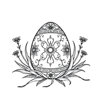 Intricate Easter Egg