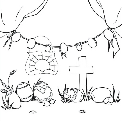 Easter Eggs for Garland