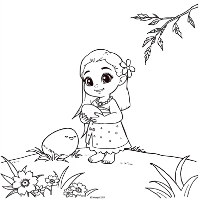 Easter Baby Moana