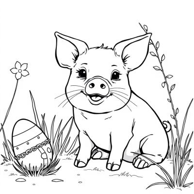 Easter Piglet