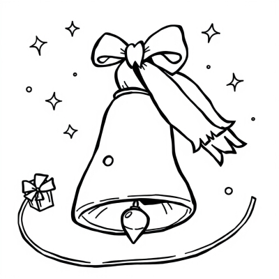 Festive Bell for New Year