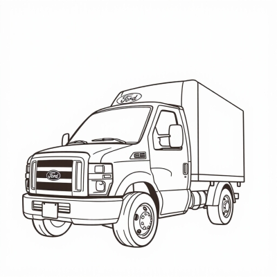 Ford Delivery Truck