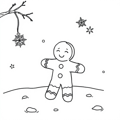 Gingerbread Man for Little Ones