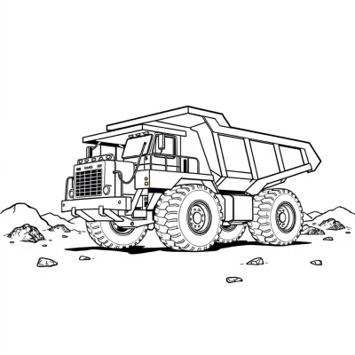 Giant Dump Truck