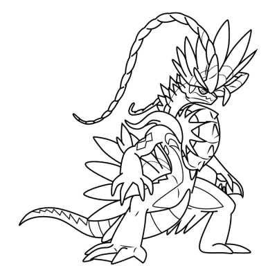 Legendary Pokémon Koraidon