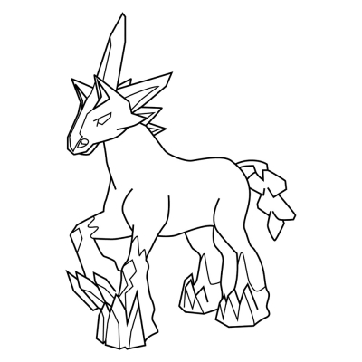 Legendary Pokémon Glastrier