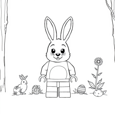 Lego Easter Bunny
