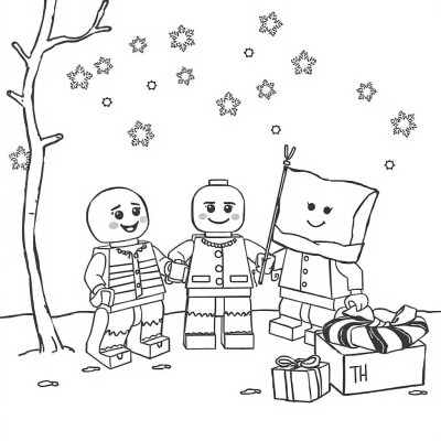 Lego Gingerbread People