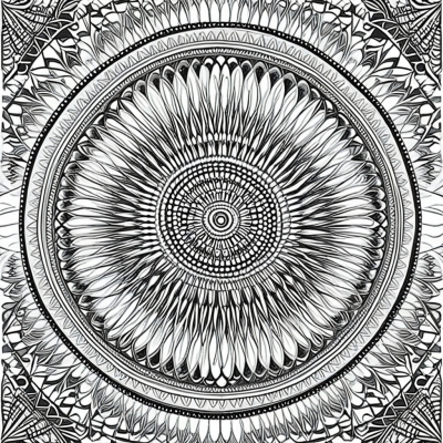 Mandala Lines of Life