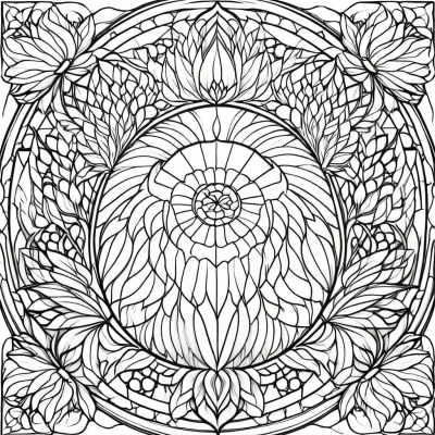 Mandala Paradise Birds
