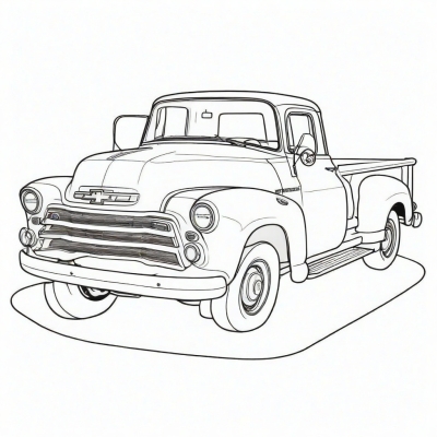 Old Chevrolet Pickup