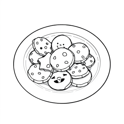 Plate of Cookies