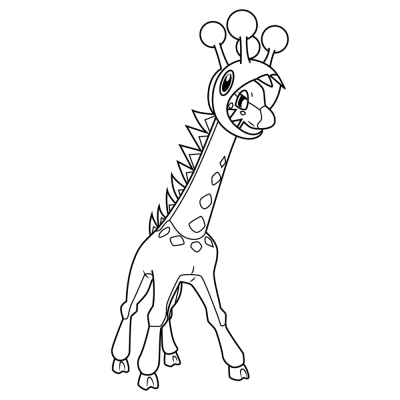 Pokemon Farigiraff #0981