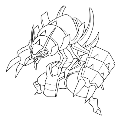 Pokemon Golisopod #0768