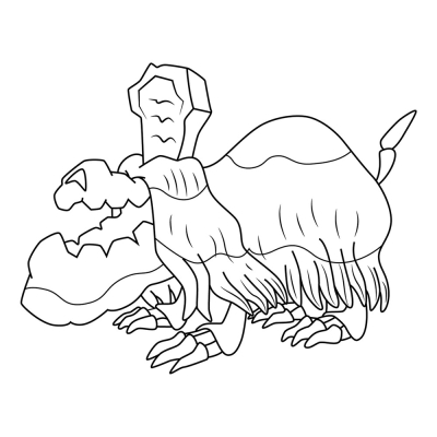 Pokemon Houndstone #0972