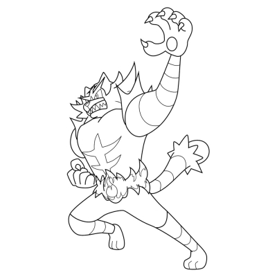 Pokemon Incineroar #0727