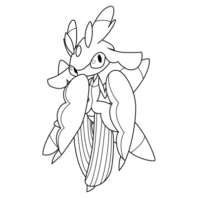 Pokemon Lurantis #0754