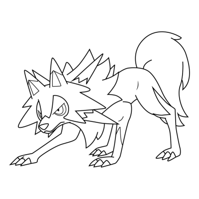 Lycanroc Pokemon #0745