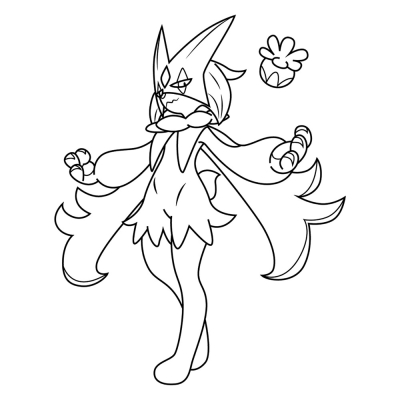 Pokemon Meowscarada #0908
