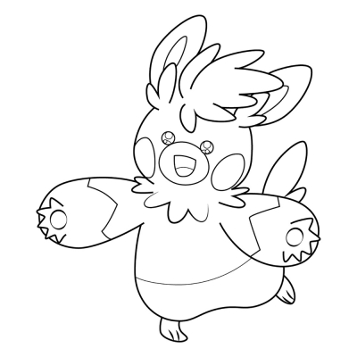 Pokemon Pawmot #0923