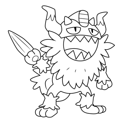 Perserker Pokémon #0863