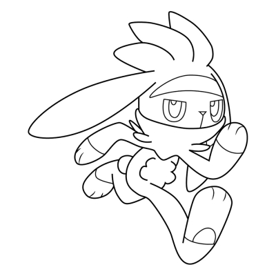 Pokemon Rabut #0814