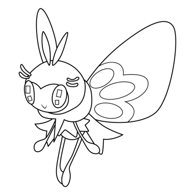 Pokemon Ribombee #0743