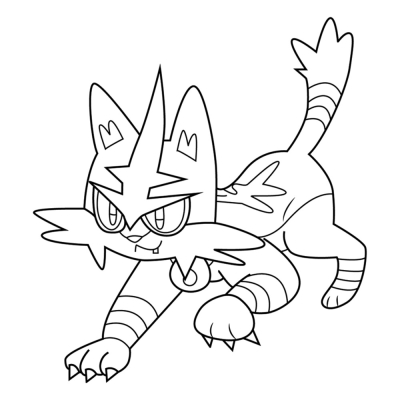 Pokemon Torracat #0726