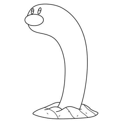 Pokemon Wiglett #0960