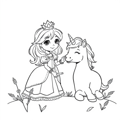 Princess and the Little Unicorn