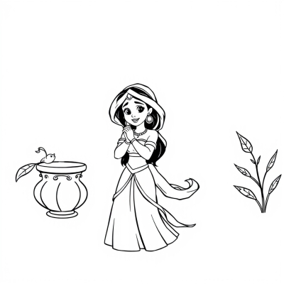 Princess Jasmine Sings