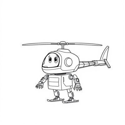 Helicopter Robot
